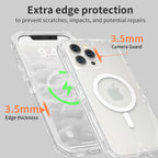 Entronix [Magnetic] Case Compatible with iPhone 12/12 Pro - [Clear] Triple-Layer Heavy Duty Protection
