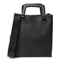 Epi Sac Plat Fold Bag Black