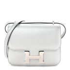 Metallic Chevre Chamkilight Constance 18 Argent