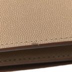 Grained Calfskin Small TB Bag Oat Beige