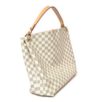 Damier Azur Graceful MM Rose Ballerine