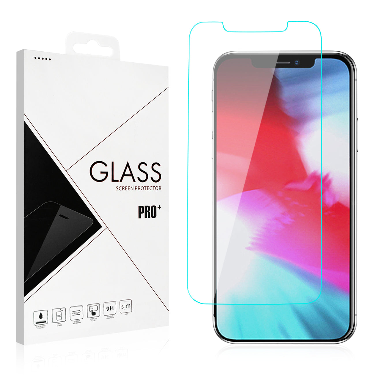 Scp12B-Iph2054: Reiko Apple Iphone 12 Mini 5.4 Inch 2.5D Super Durable Glass