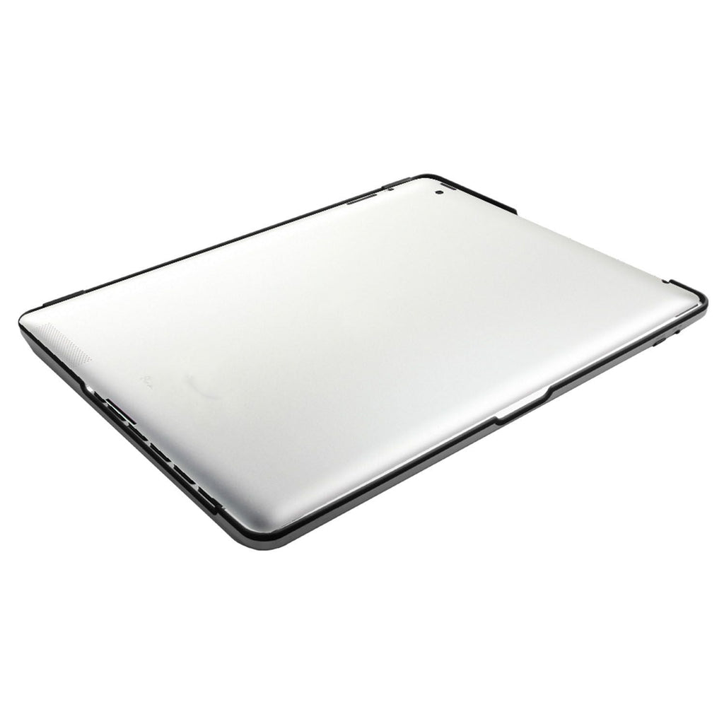 Silver and black aluminum alloy Wireless keyboard tablet cover