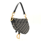 Oblique Saddle Bag Blue