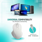 USB-A Wired Pbt Mouse White