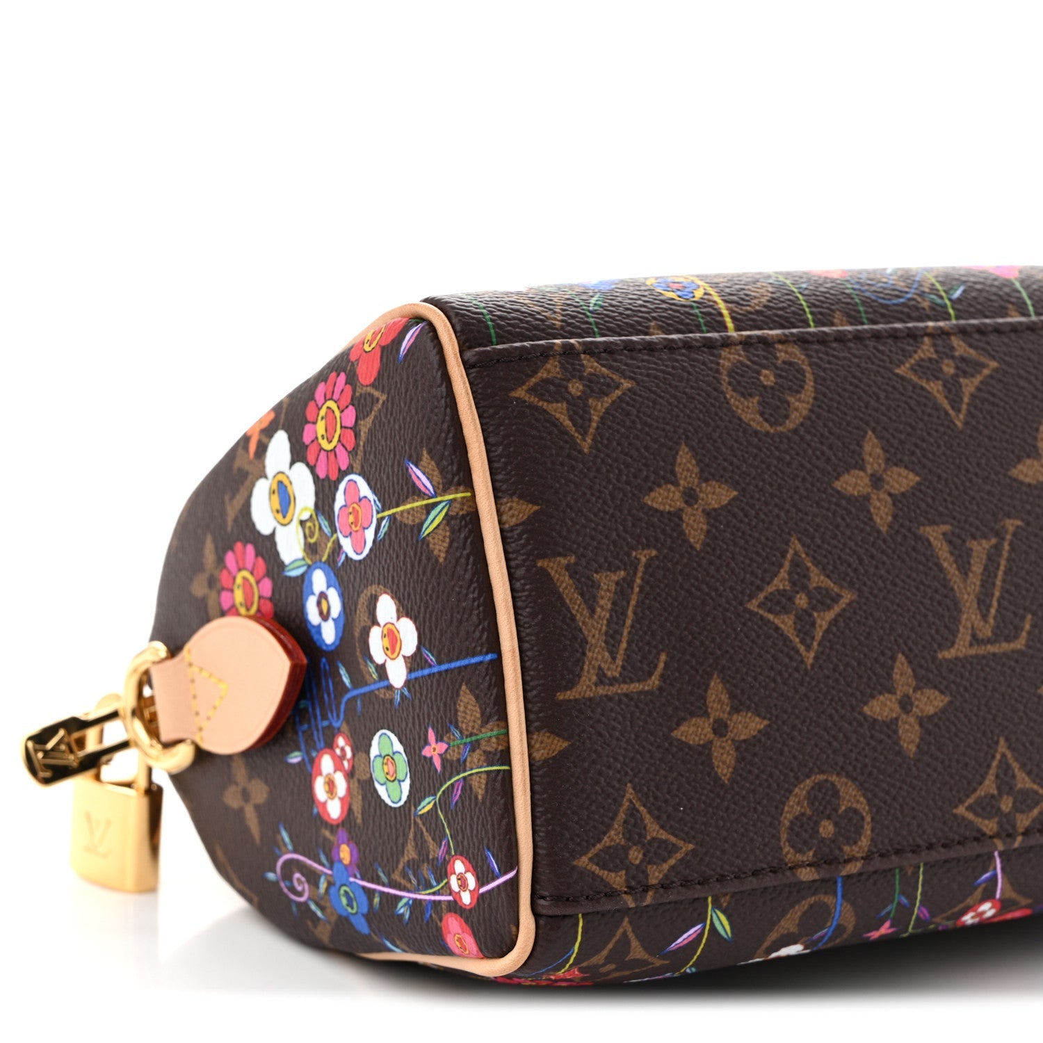 LV X TM Monogram Flowers Speedy Bandouliere 20
