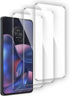 Entronix Clear Screen Protector Compatible with Moto G Power 2022 - 3-Piece Combo