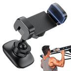 360-Degree Adjustable Magnetic Phone Holder for Smartphones (4-7") with Alloy Base and Joint
