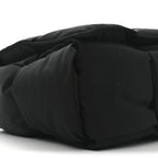 Nylon Intrecciato Padded Tech Maxi Cassette Bag Black