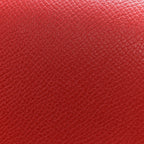 Grained Calfskin Small Trotteur Coquelicot