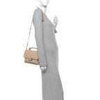 Calfskin Medium Bellechasse Satchel Nude Powder