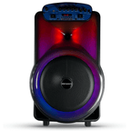 Portable Bluetooth 12" Party Speaker with Flame Lighting