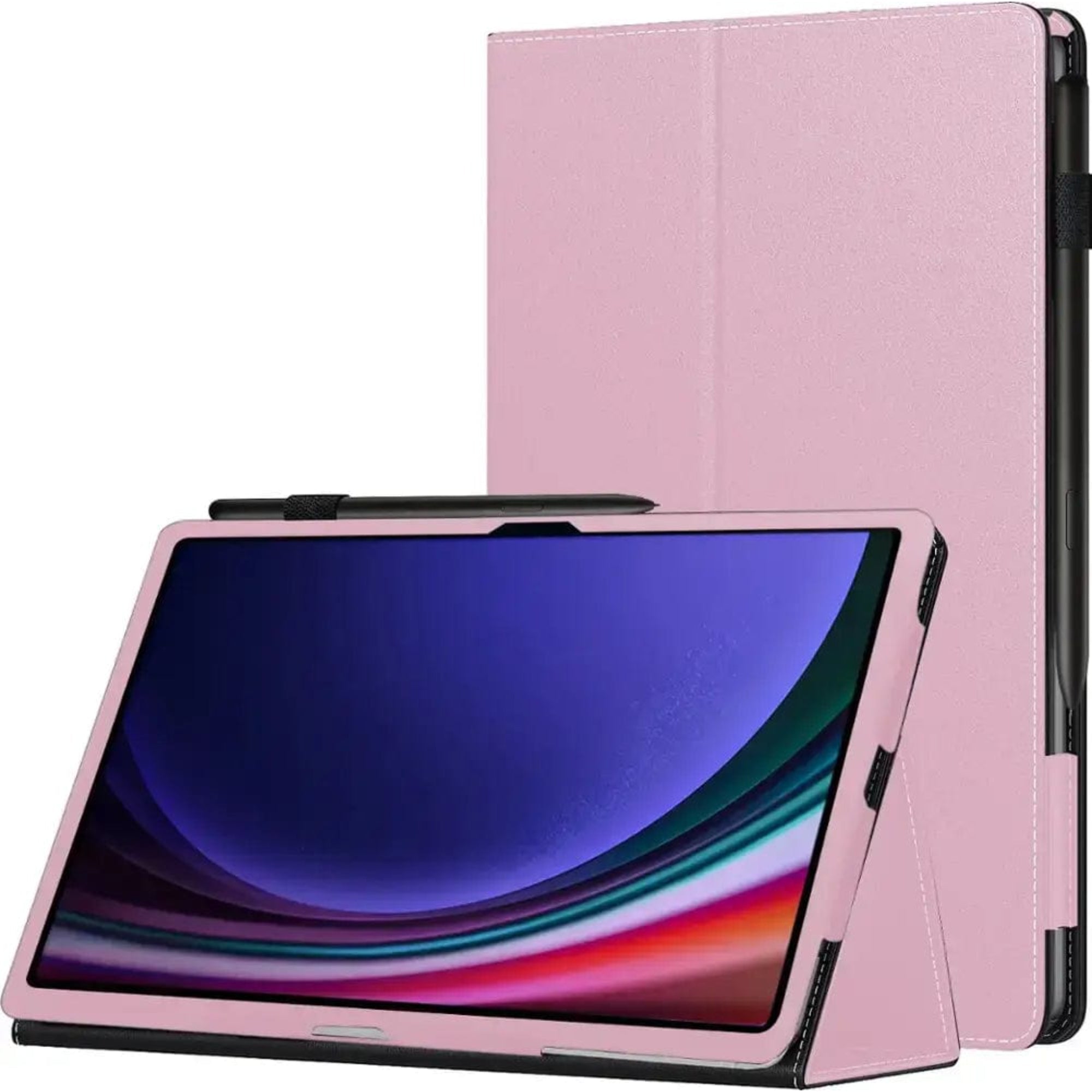 SAHARA - Folio Case for Samsung Galaxy Tab S10 Ultra, Tab S9 Ultra, and Tab S8 Ultra - Blush Pink