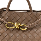 Nappa Intrecciato Small Andiamo Shoulder Bag Pinecone