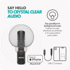 Movo iVlog1-IP Vlogging Kit for iPhone 15 and up