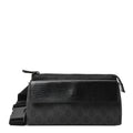 GG Plus Monogram Waist Belt Bag Black