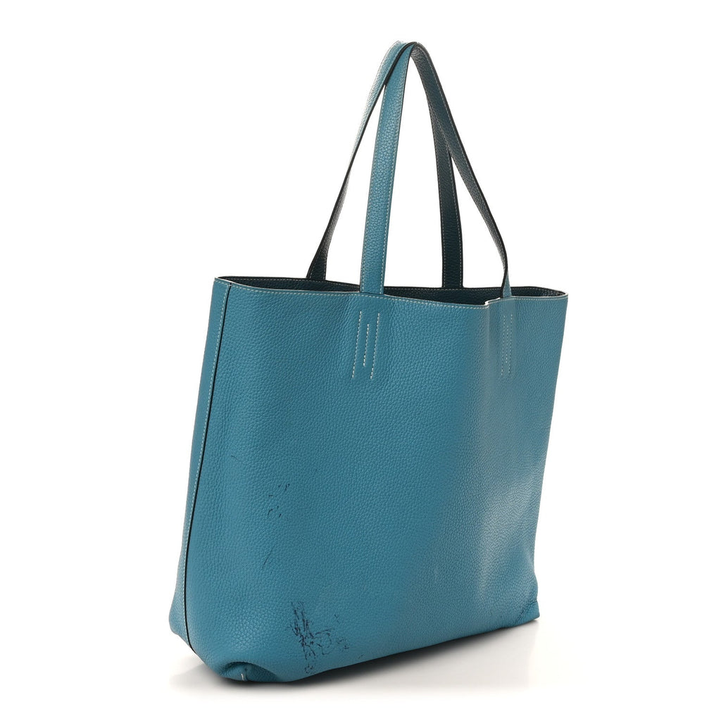 Taurillon Clemence Double Sens 45 Reversible Tote