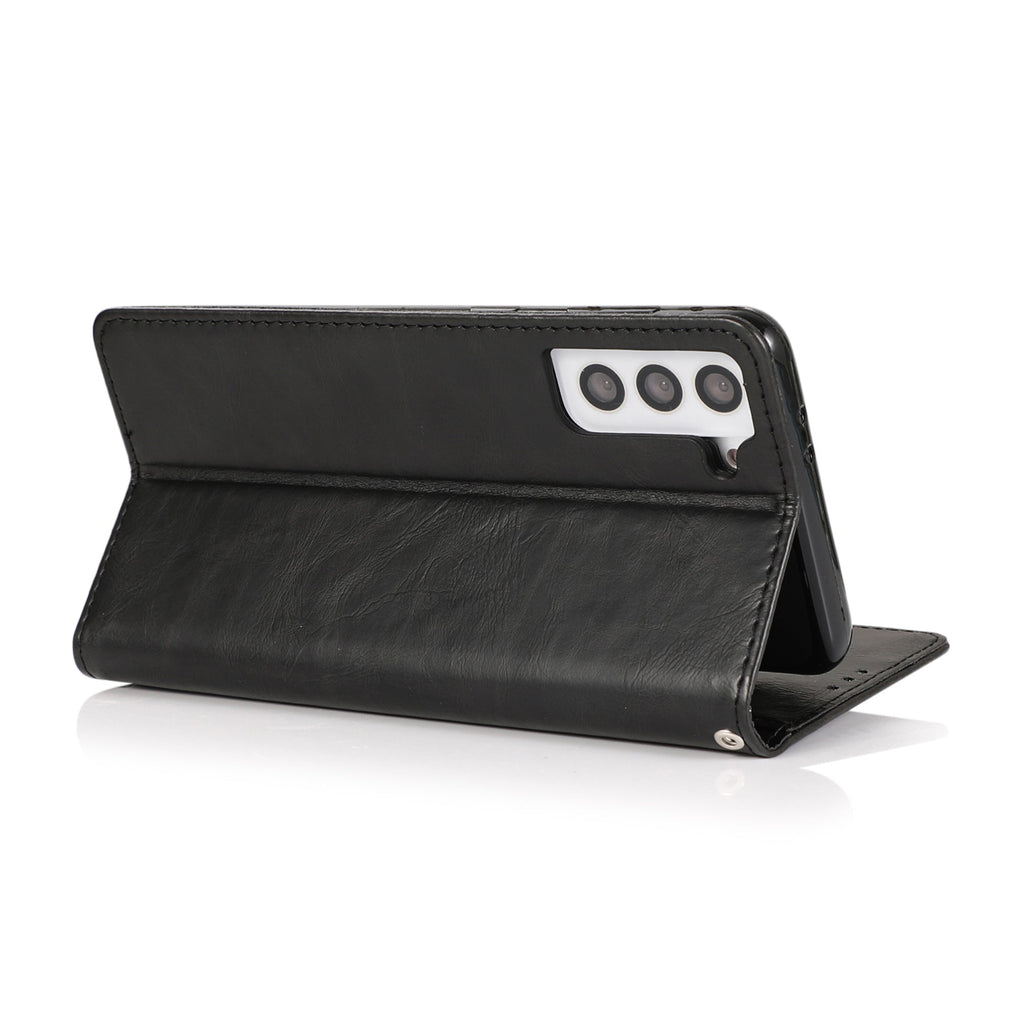SAHARA - Indy Series Leather Wallet Case - Samsung Galaxy S24+