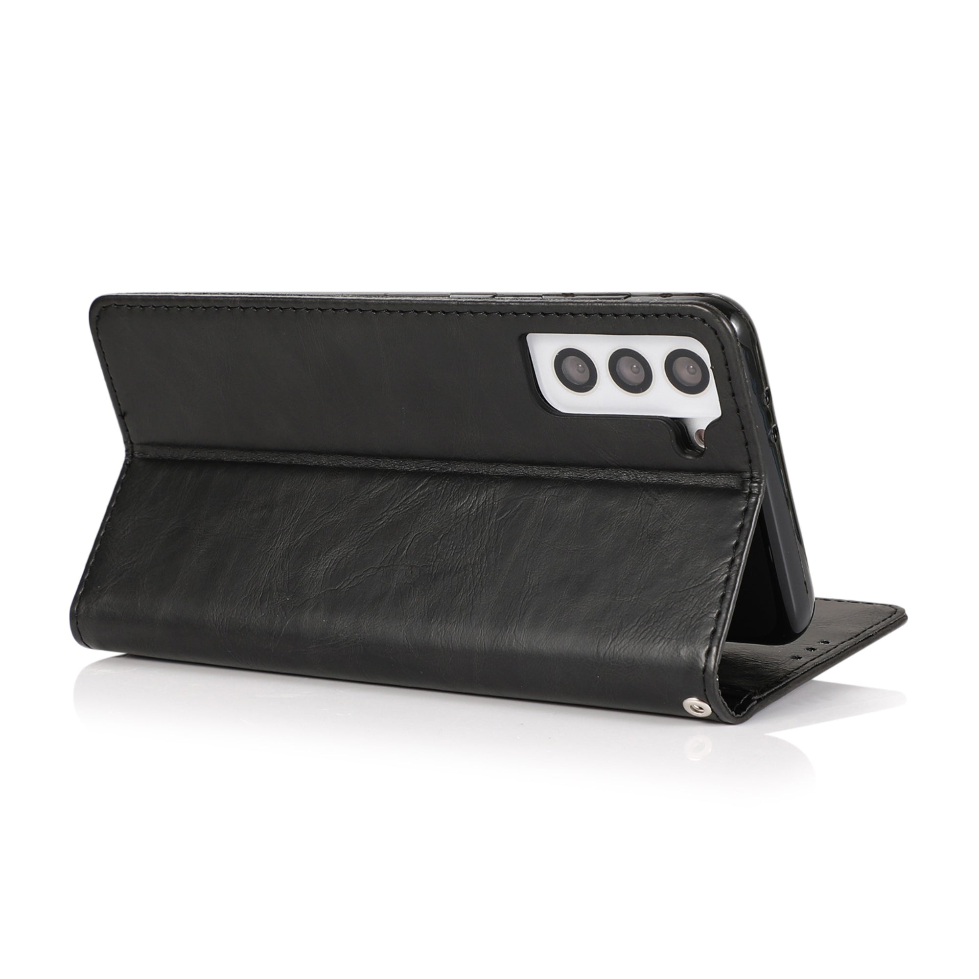 SAHARA - Indy Series Leather Wallet Case - Samsung Galaxy S24+