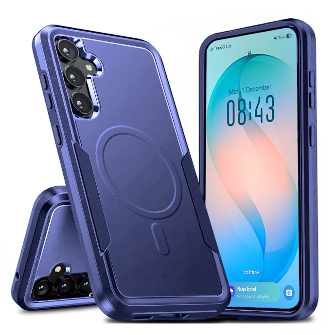 Entronix [Magnetic] Case Compatible with Galaxy S26 Plus - Soft-Touch Dual-Layer Sleek Cover