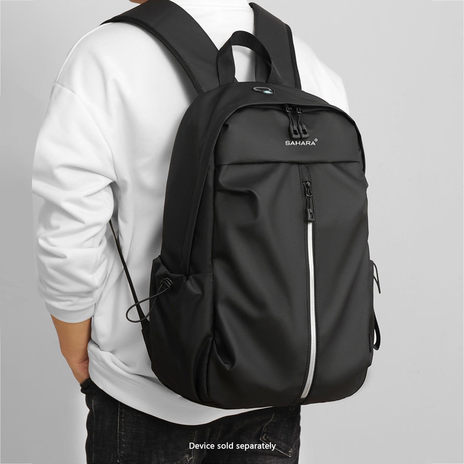 SAHARA - UrbanFlow — Slim USB Laptop Backpack - Laptops up to 16"