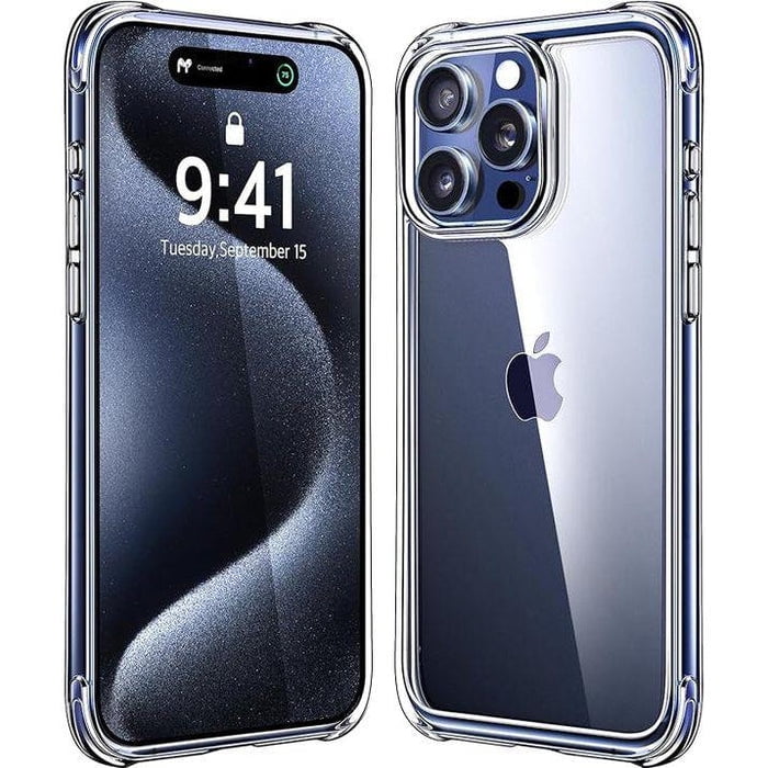 Entronix Case Compatible with iPhone 16 Pro Max - [Flexible] TPU Clear