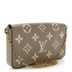 Empreinte Monogram Giant Felicie Pochette Tourterelle Creme