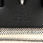 Vache Hunter Toile H Pegase Pop Herbag Zip Retourne 39 MM Bleu Indigo Ecru Black