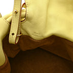 Calfskin Small Flamenco Knot Bag Yellow