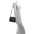 Small Classic Grain Billie Crossbody Bag Black