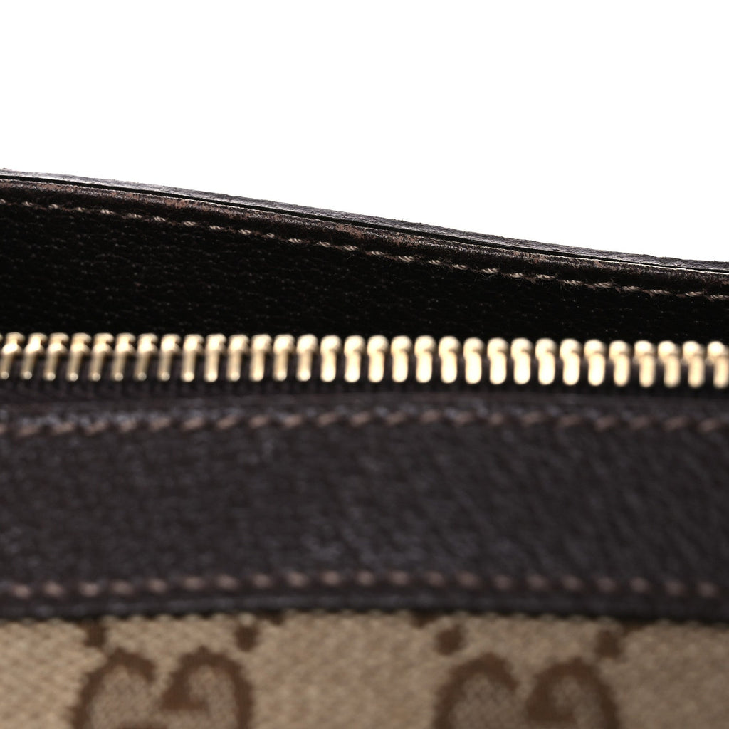 Monogram Medium Abbey Tote  Brown