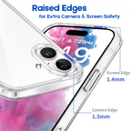 Entronix Case Compatible with iPhone 17 - [Hard Back] Slim Clear