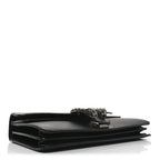 Pebbled Calfskin Small Dionysus Shoulder Bag Black
