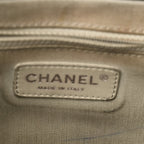 Washed Lambskin Quilted Medium Chain Around Messenger Black