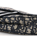 Oblique Saddle Bag Blue