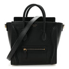 Smooth Calfskin Nano Luggage Black