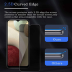 Entronix Anti-Spy Privacy Screen Protector Compatible with Galaxy A35 - 2-Piece Combo