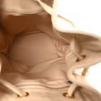 Calfskin Quilted Small C Backpack Nude