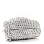 Metallic Fabric Bubble Wrap The Mini Pouch Silver
