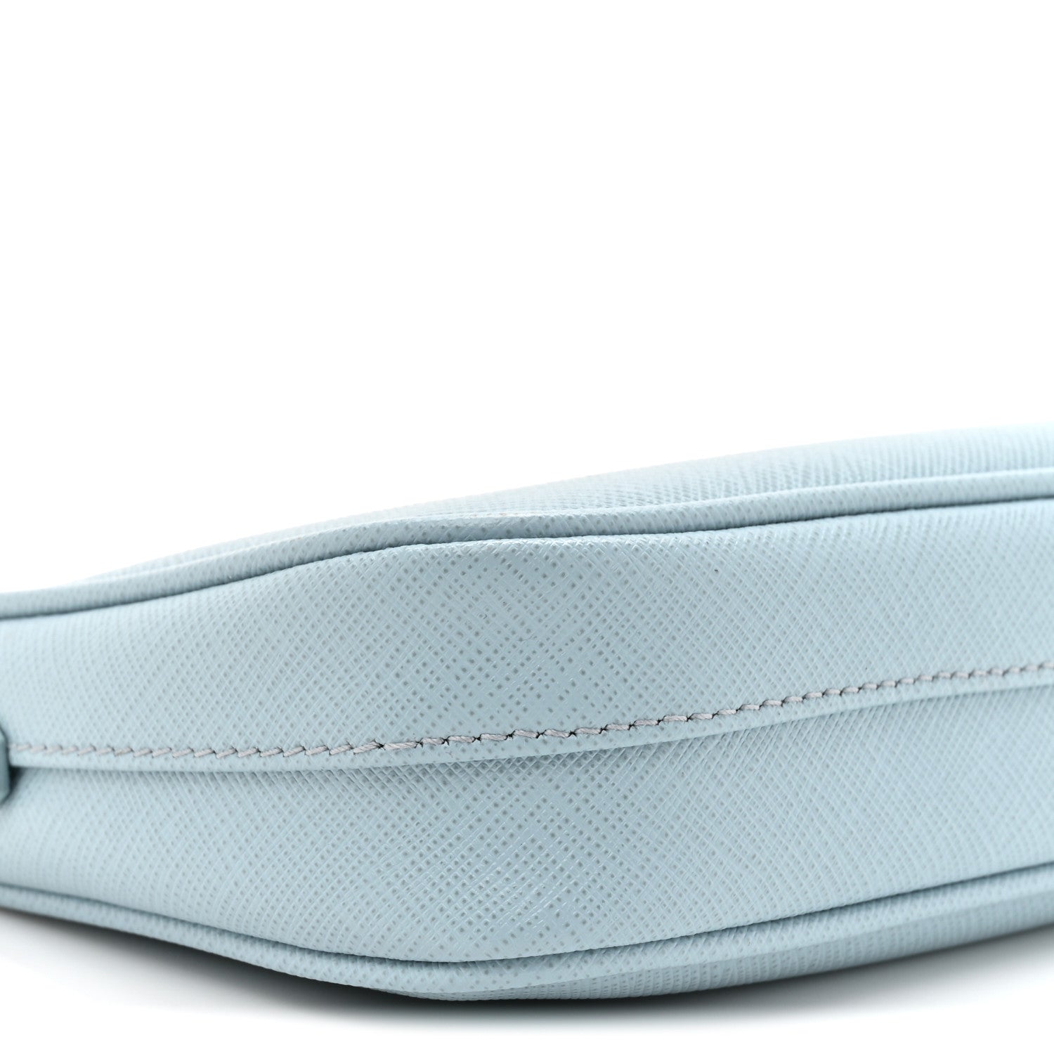 Saffiano Lux Re-Edition 2005 Mini Shoulder Bag Celeste