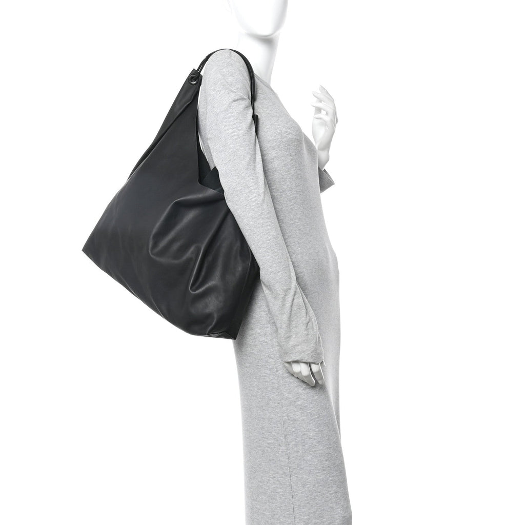 Lambskin Bindle Three Bag Black