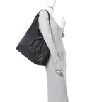 Lambskin Bindle Three Bag Black