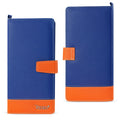 Reiko Iphone 6/ 6S Two Tone Super Wallet Case With Multiple Card Slots In Orange Navy