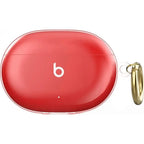 SAHARA - Hybrid Flex Case for Beats by Dr. Dre - Beats Studio Buds and Buds+ - Transparent Pink