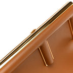 Shiny Nappa Medium Fendi First Caramello