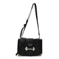 Glace Calf Soft Cahier Bag Black Astrale