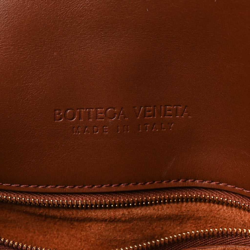 Smooth Calfskin Medium Liberta Shoulder Bag Sapele
