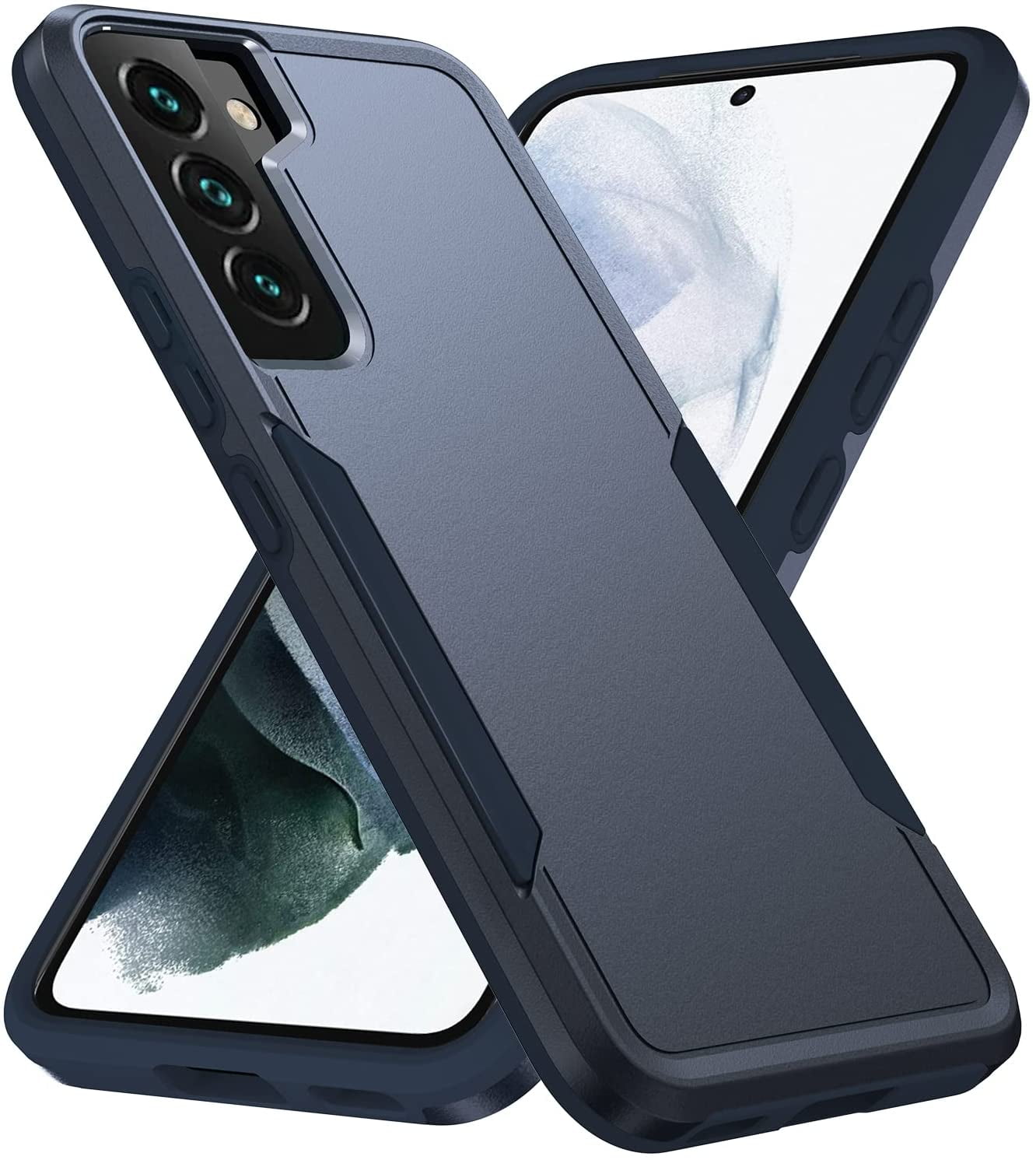 Entronix Case Compatible with Galaxy A15 - Soft-Touch Dual-Layer Sleek Cover