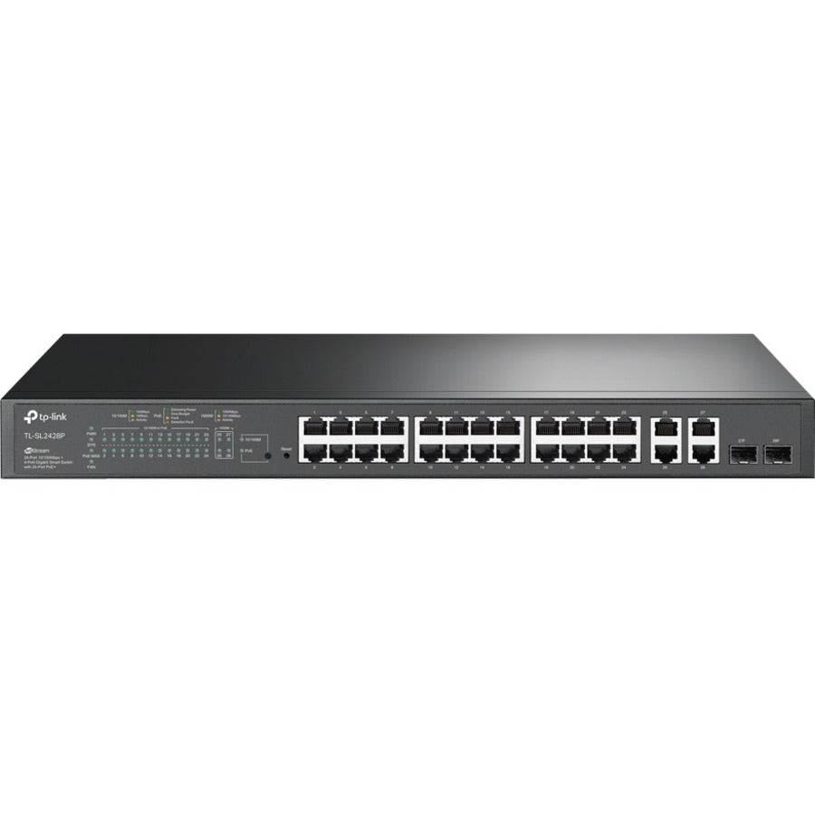TP-Link 24-Port 10/100Mbps + 4-Port