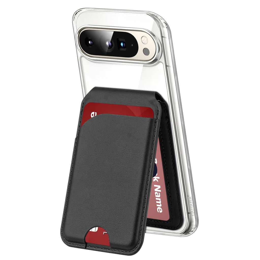 SAHARA - Venture Series Clear Case with Detachable Leather Wallet - Google Pixel 9 Pro XL